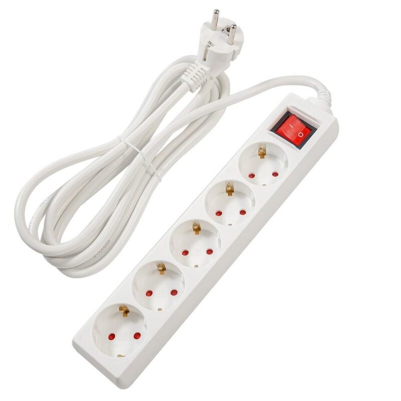 Prelungitor SPACER, 3m, 5 prize schuko