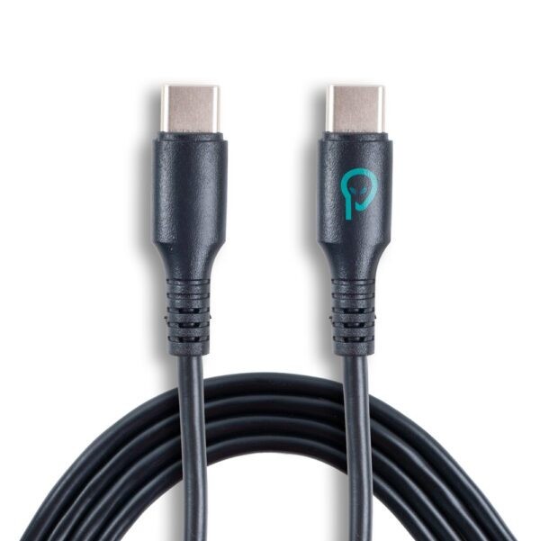 Cablu SPACER USB tip C la USB tip C, 100cm, negru (5949046614916)