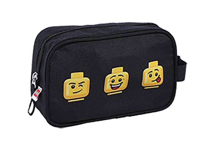 Geanta de toaleta  LEGO Faces - Negru (20070-2007)