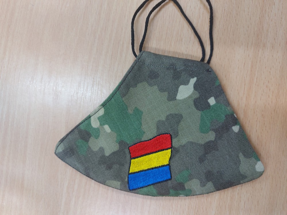 MASCA CAMUFLAJ BRODATA