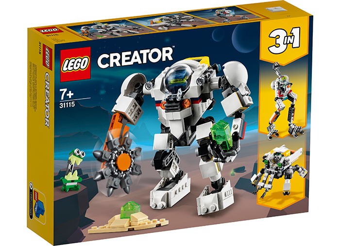 Robot miner spatial