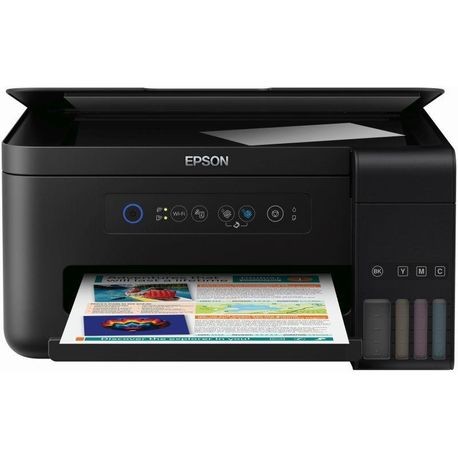 Multifunctional inkjet color Epson EcoTank CISS L4150, Piezo electric, dimensiune A4 (Printare,Copiere, Scanare), printare borderless, viteza 33ppm