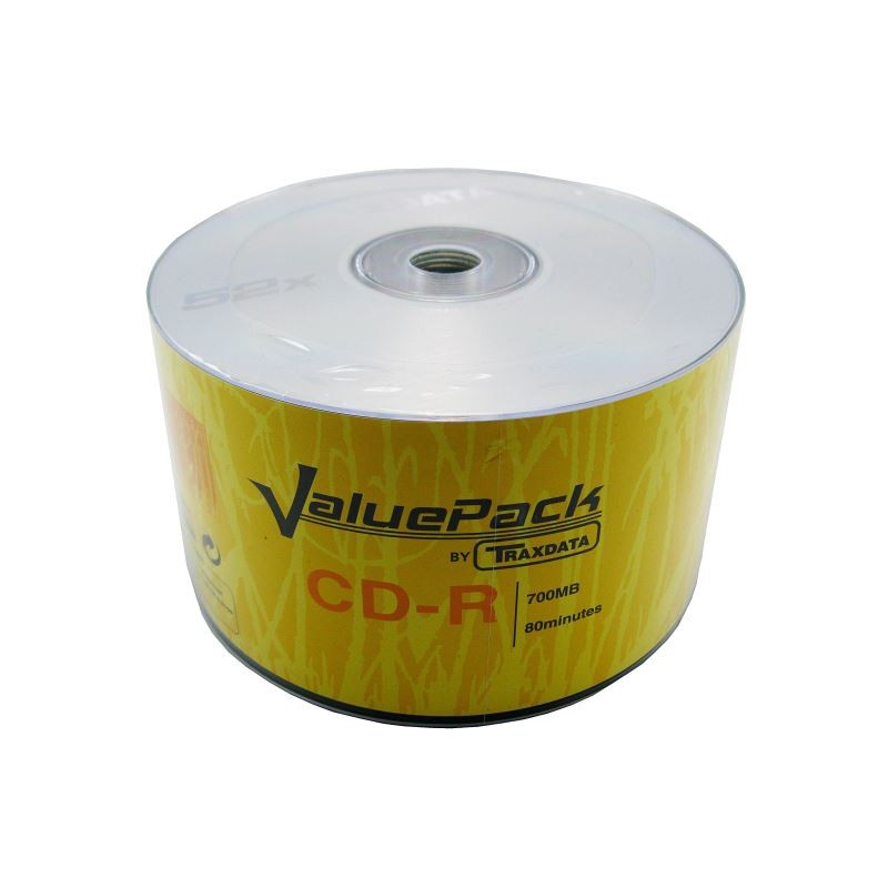 CD-R Traxdata, 700MB, 52x, 50 buc