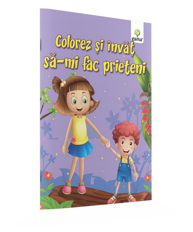 Colorez şi învăţ să-mi fac prieteni