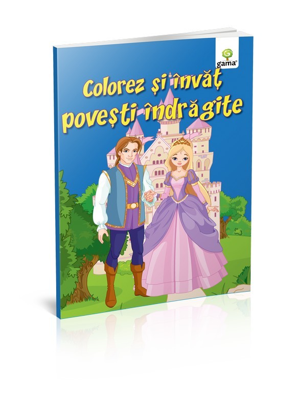 Colorez şi învăţ poveşti îndrăgite