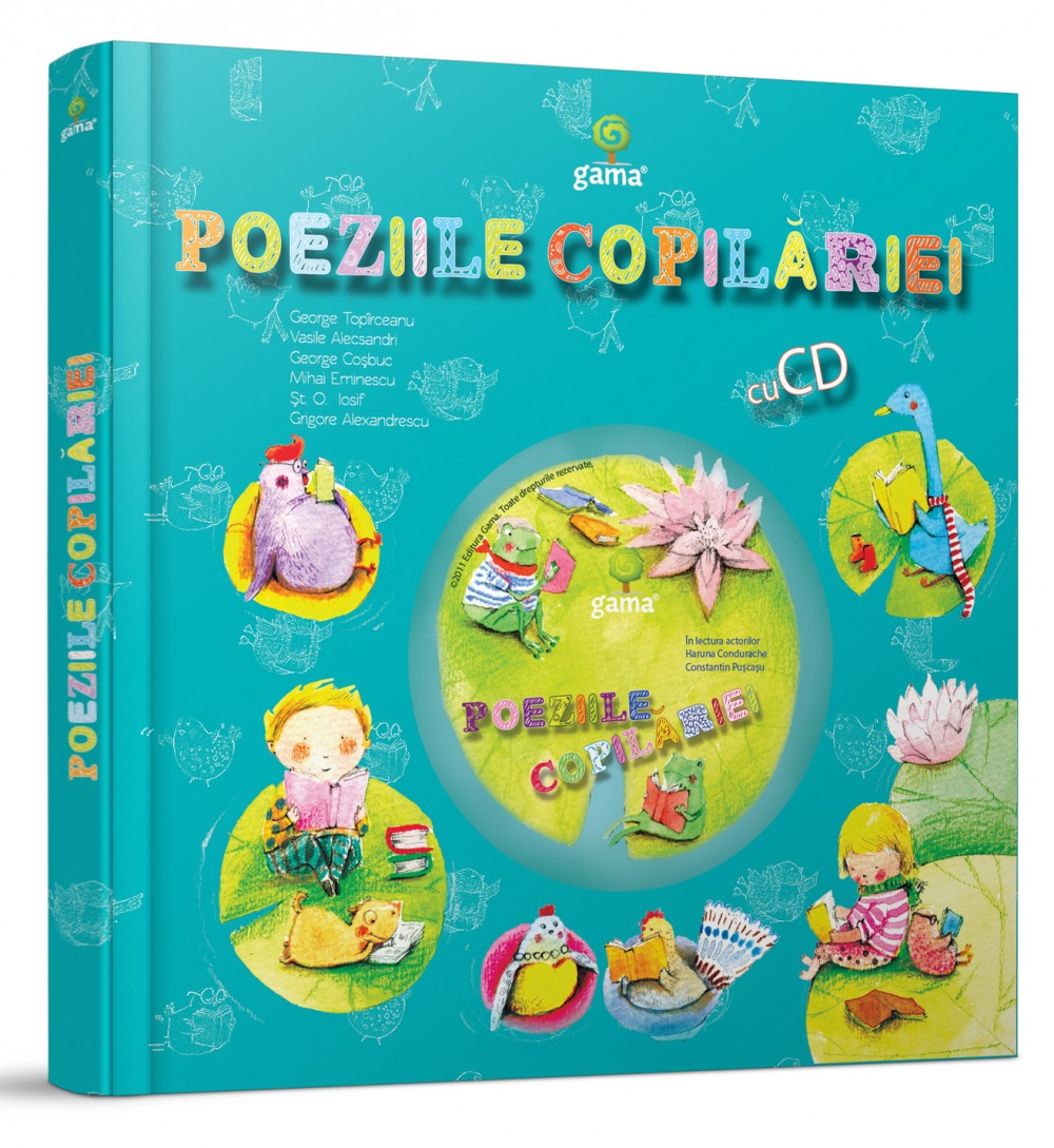 Poeziile copilăriei cu CD