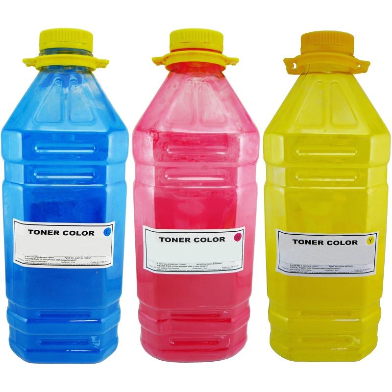 1 kg Bidon toner refill compatibil Brother TN135 cyan