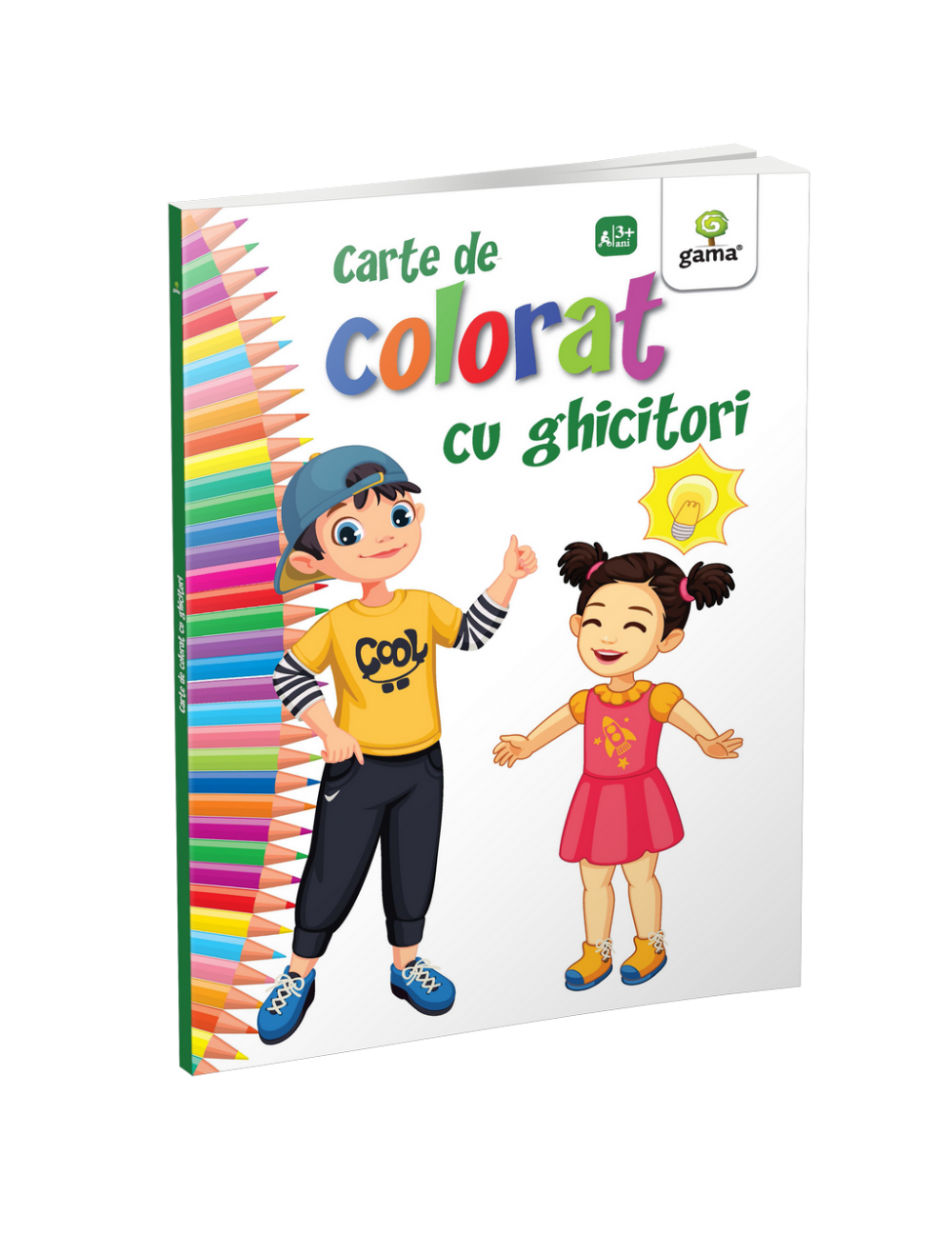 Carte de colorat cu ghicitori - Ediția 2018