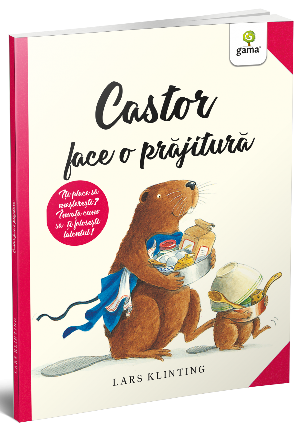 Castor face o prăjitură