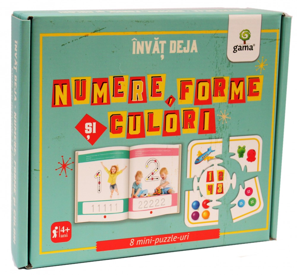 Învăț deja numere, forme și culori