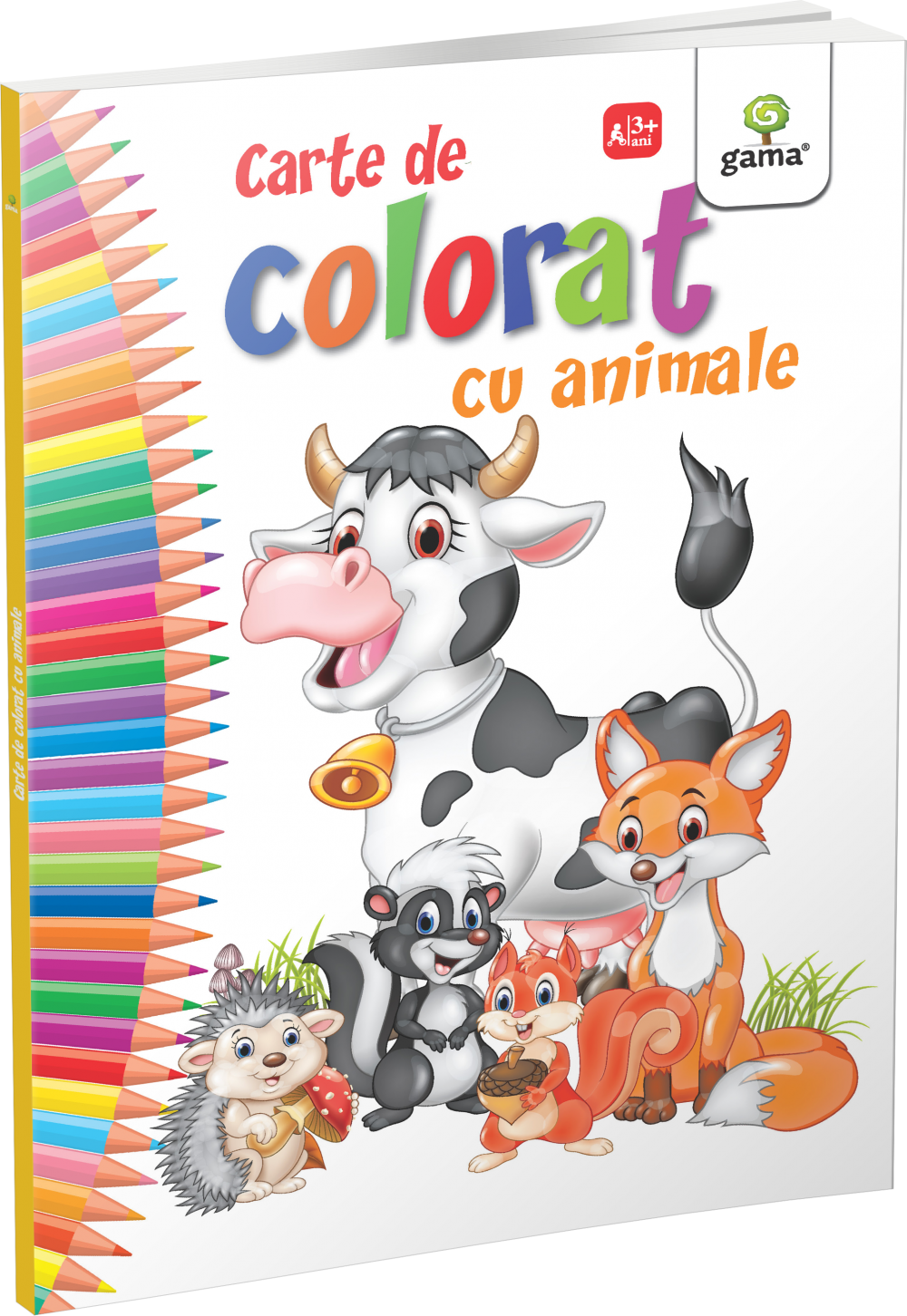Carte de colorat cu animale - Ediția 2018