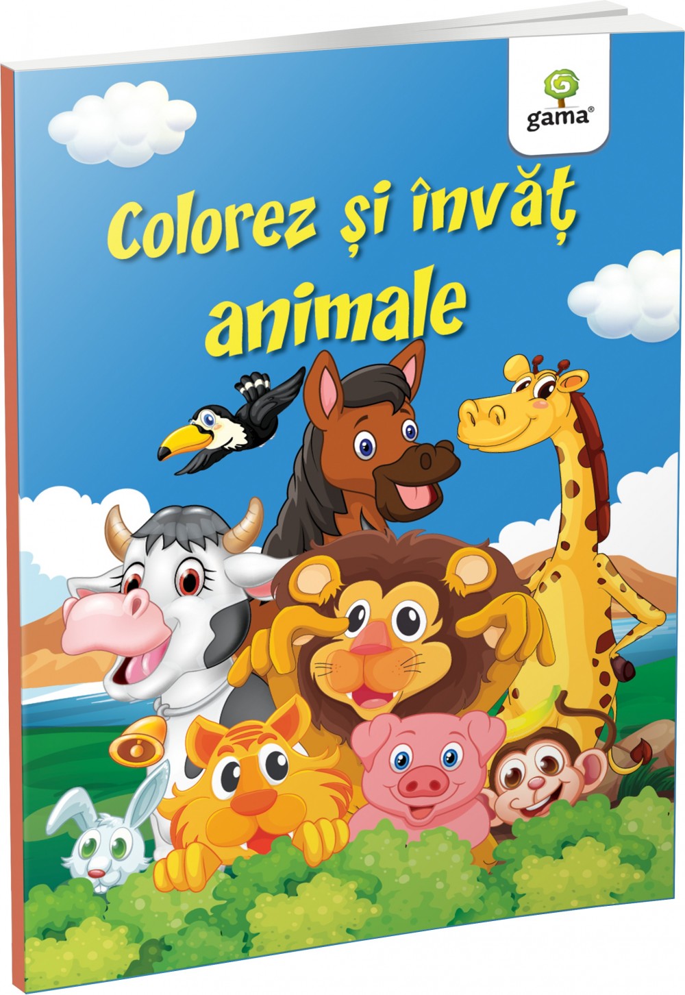 Colorez și învăț animale