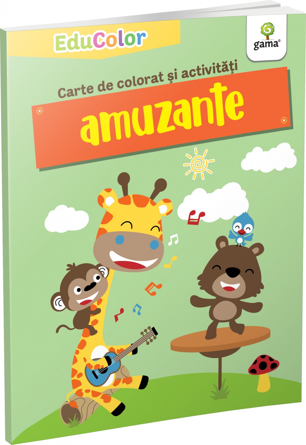 Carte de colorat și activități amuzante