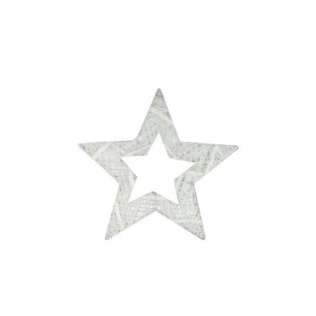 Ornament Edelman, stea alba