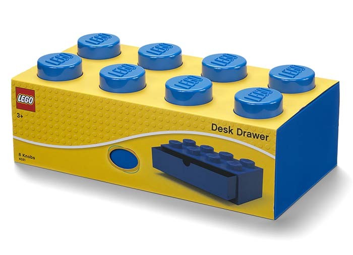 Sertar de birou LEGO 2x4 albastru (40211731)