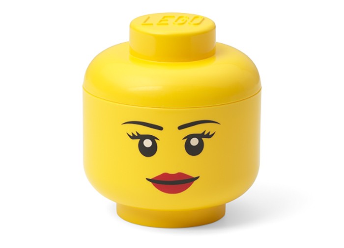 Mini cutie depozitare cap minifigurina LEGO baiat (40331725)