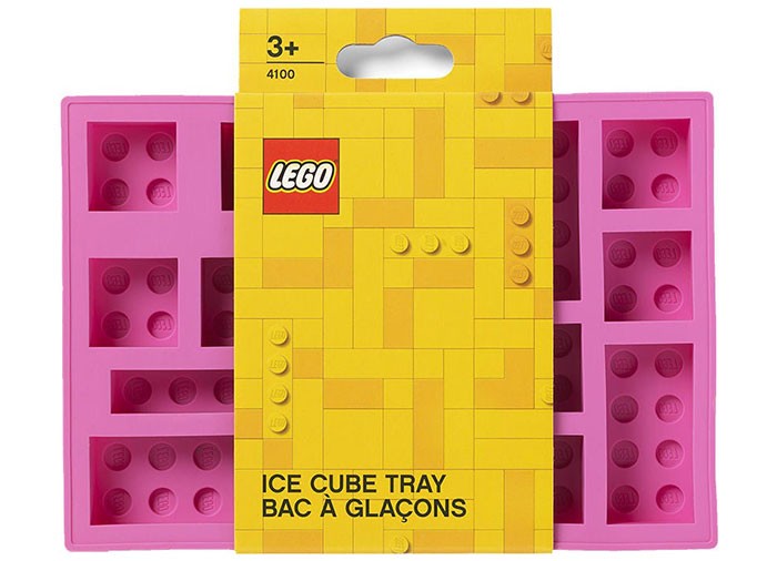 Tava cuburi de gheata LEGO - Roz (41000002)