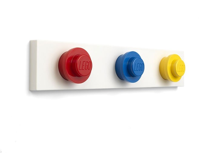 Cuier LEGO - Rosu, Albastru, Galben