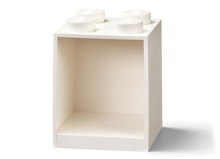 Raft Caramida LEGO 2x2 - Alb 