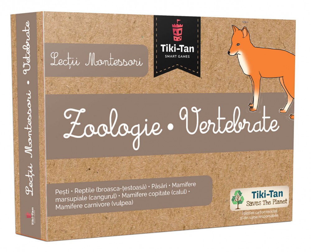 Lecții Montessori - Zoologie • Vertebrate
