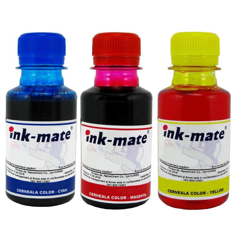 100 ml Cerneala compatibila Ink-mate Dye yellow BIM 330
