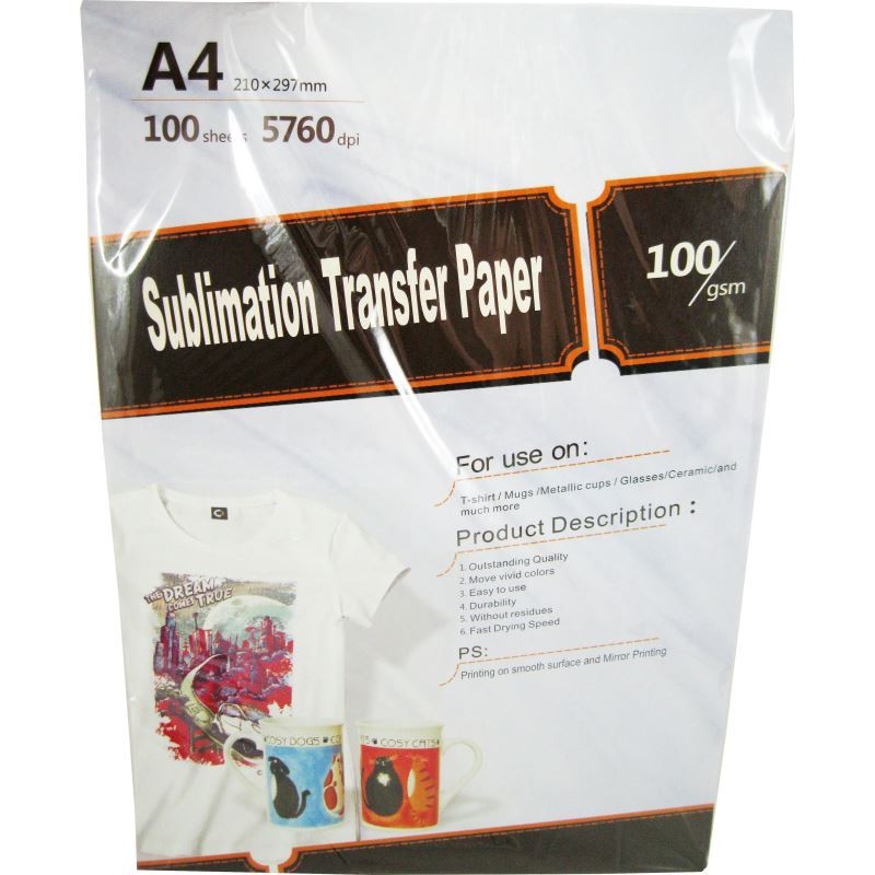 Hartie de transfer termic A4, 100 coli/top