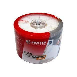 DVD-R Fortis non-printable, 4.7GB, 16x, pachet 50 discuri - Shrink pack