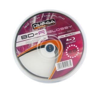 Blu-Ray Omega printabil lucios, 25GB, 4x, cake box 25 discuri