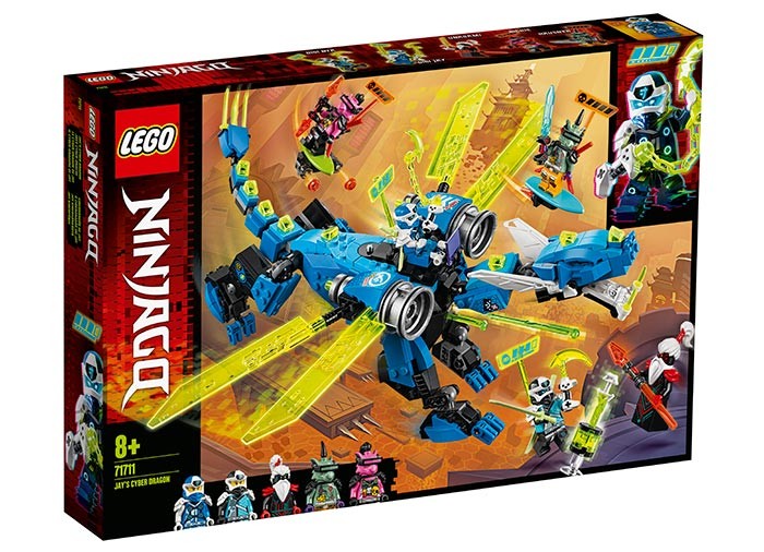 Dragonul cibernetic al lui Jay (71711)
