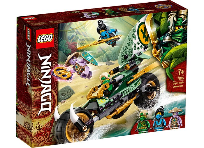 Motocicleta de jungla al lui Lloyd