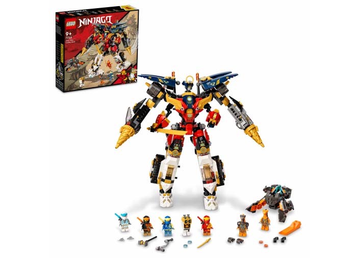 Ultra Robot Ninja combinat