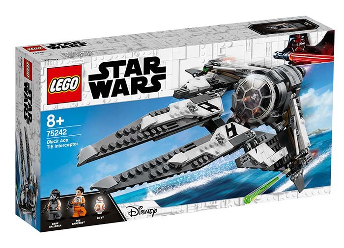 TIE Interceptor Asul negru (75242)