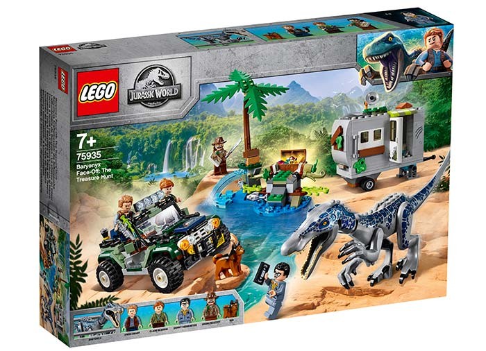 Infruntarea Baryonyx: Vanatoarea de comori (75935)