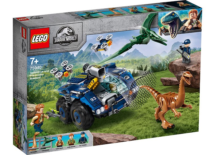 Evadarea lui Gallimimus si Pteranodon? (75940)