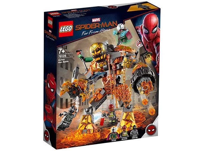 Batalia cu Molten Man (76128)