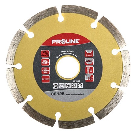 DISC DIAMANTAT SEGMENTAT EXTRA DUR 125MM