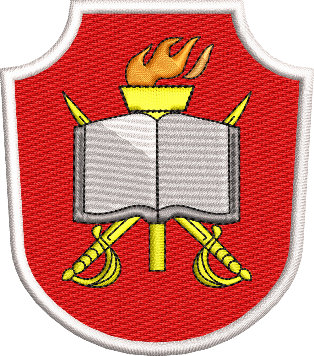 Emblema Colegiului Național Militar „Dimitrie Cantemir” - Tinuta Instructie