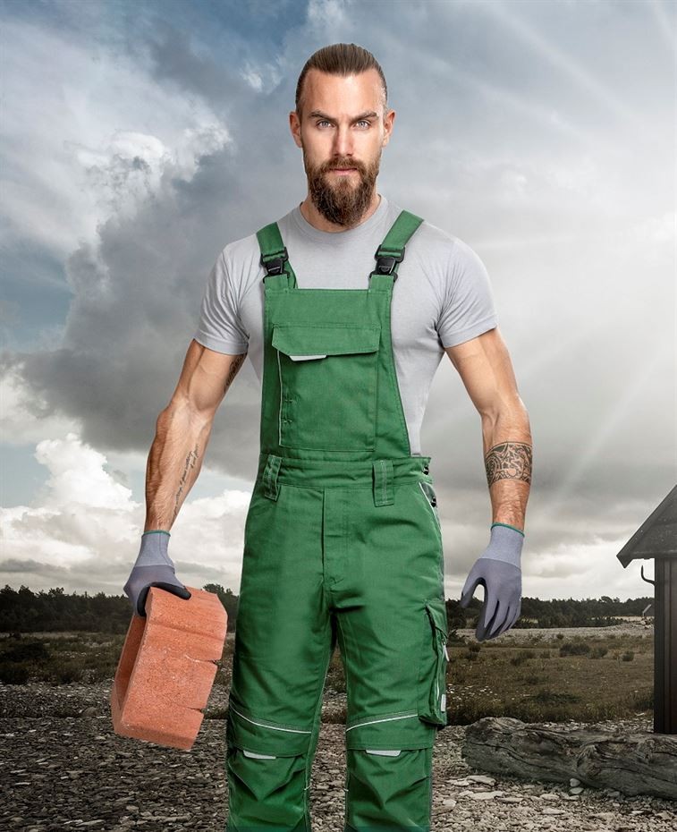 Pantaloni de lucru cu pieptar URBAN VERDE H6445