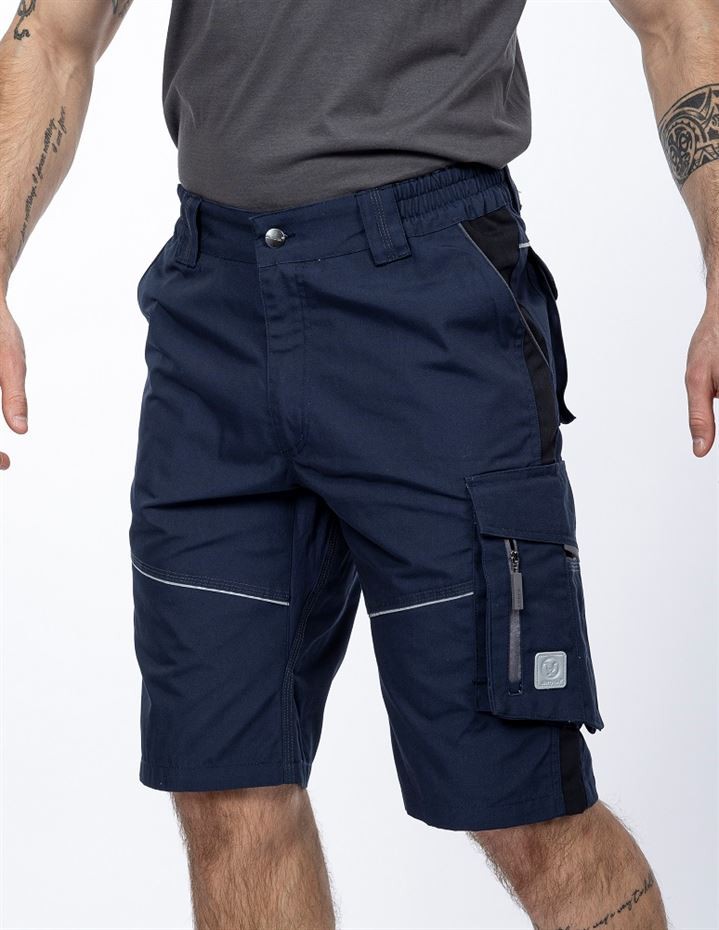 Pantaloni scurti de lucru URBAN ALBASTRU INCHIS BLEUMARIN H6501