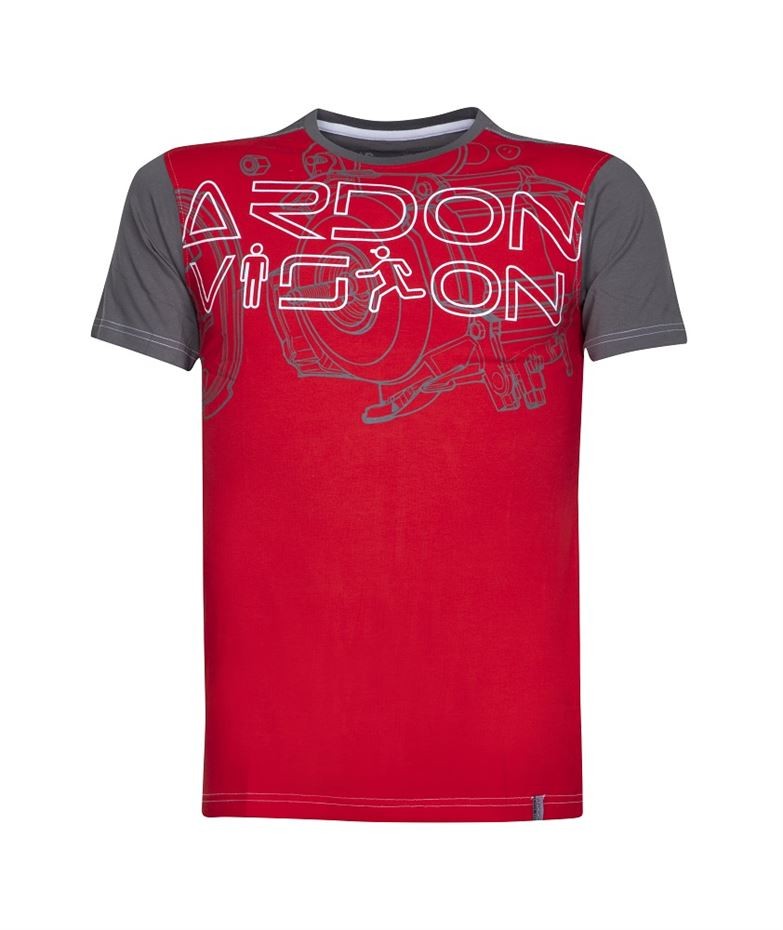 Tricou VISION roșu - H9730