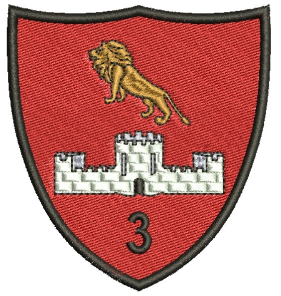 ECUSON / EMBLEMA - BATALIONUL 3 GENIU