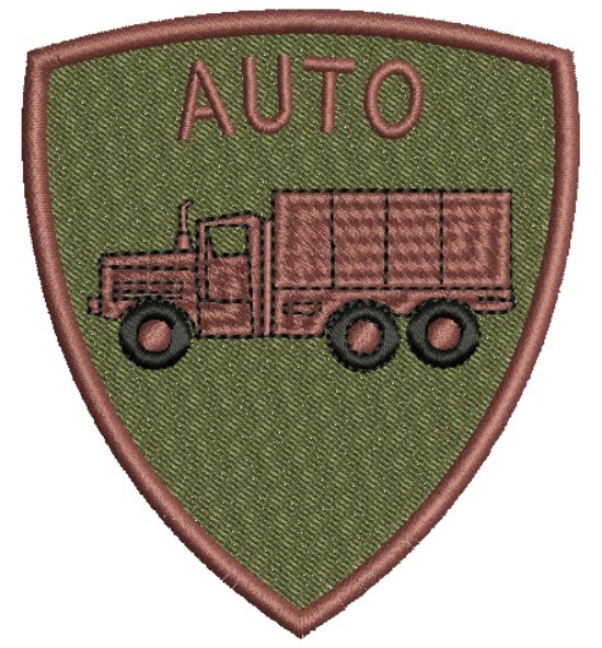 ECUSON / EMBLEMA - BATALIONUL GENIU SPECIALITATE AUTO