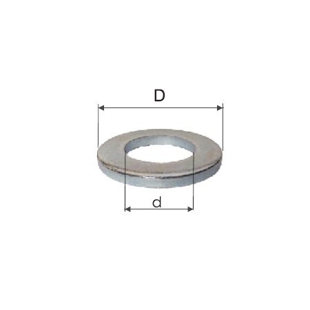 SAIBE ZINCATE INGUSTE M16 (17.2/29.8MM), 500/SET