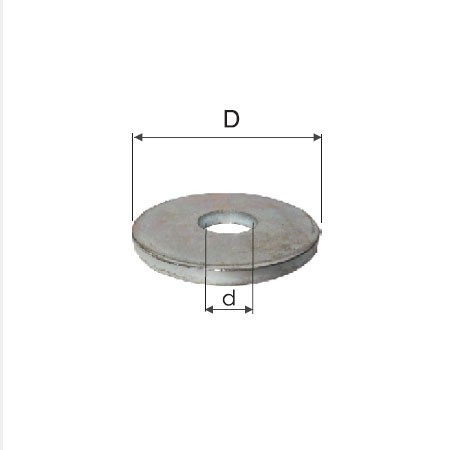 SAIBE ZINCATE LATE GROASE M16 (17.7/54.7MM), 100/SET