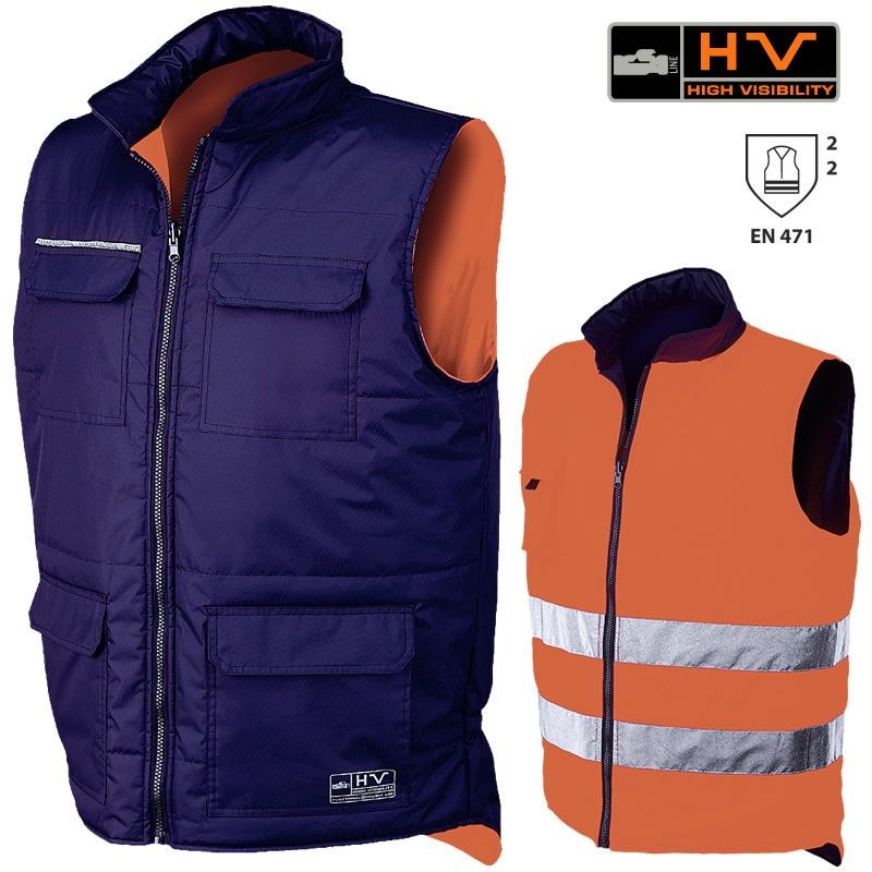 Vestă de lucru reversibilă REVERSE