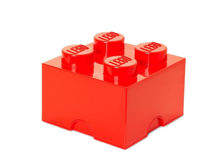 Cutie depozitare LEGO 2x2 rosu (40031730)