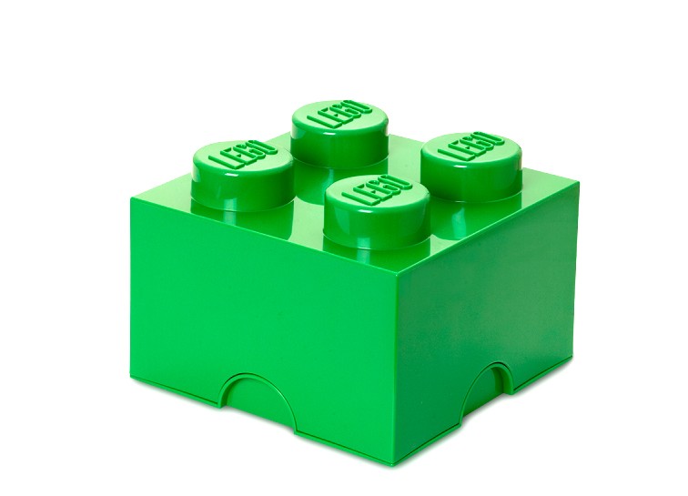 Cutie depozitare LEGO 2x2 verde inchis (40031734)