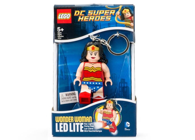 Breloc cu lanterna LEGO Wonder Woman  (LGL-KE70)