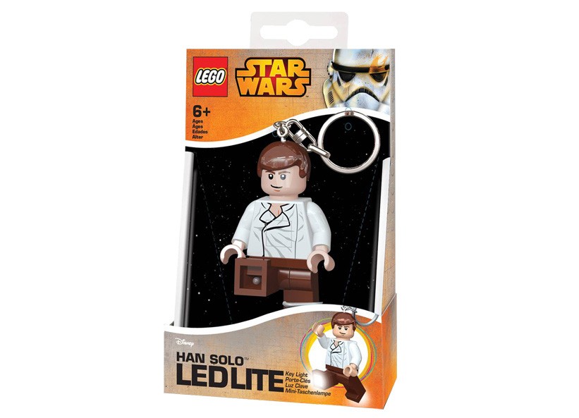 Breloc cu lanterna LEGO Star Wars Han Solo  (LGL-KE82)