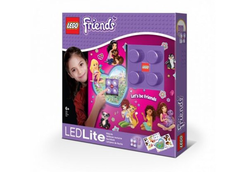 Lampa de veghe cu autocolante LEGO Friends (LGL-NI13)